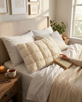 Marshmallow Pillow – Soft, Fluffy Pillow (Pack of 2) - Beige