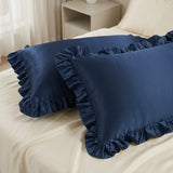 Sham Silk Pillow – Single Pillow - Navy Blue
