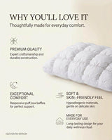 Marshmallow Pillow – Soft, Fluffy Pillow (Pack of 2) - White