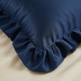 Sham Silk Pillows – Pack of 2 - Navy Blue