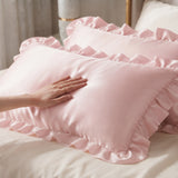 Sham Silk Pillows – Pack of 2 - Pink