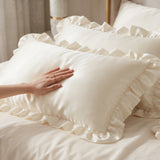 Sham Silk Pillow – Single Pillow - Ivory White