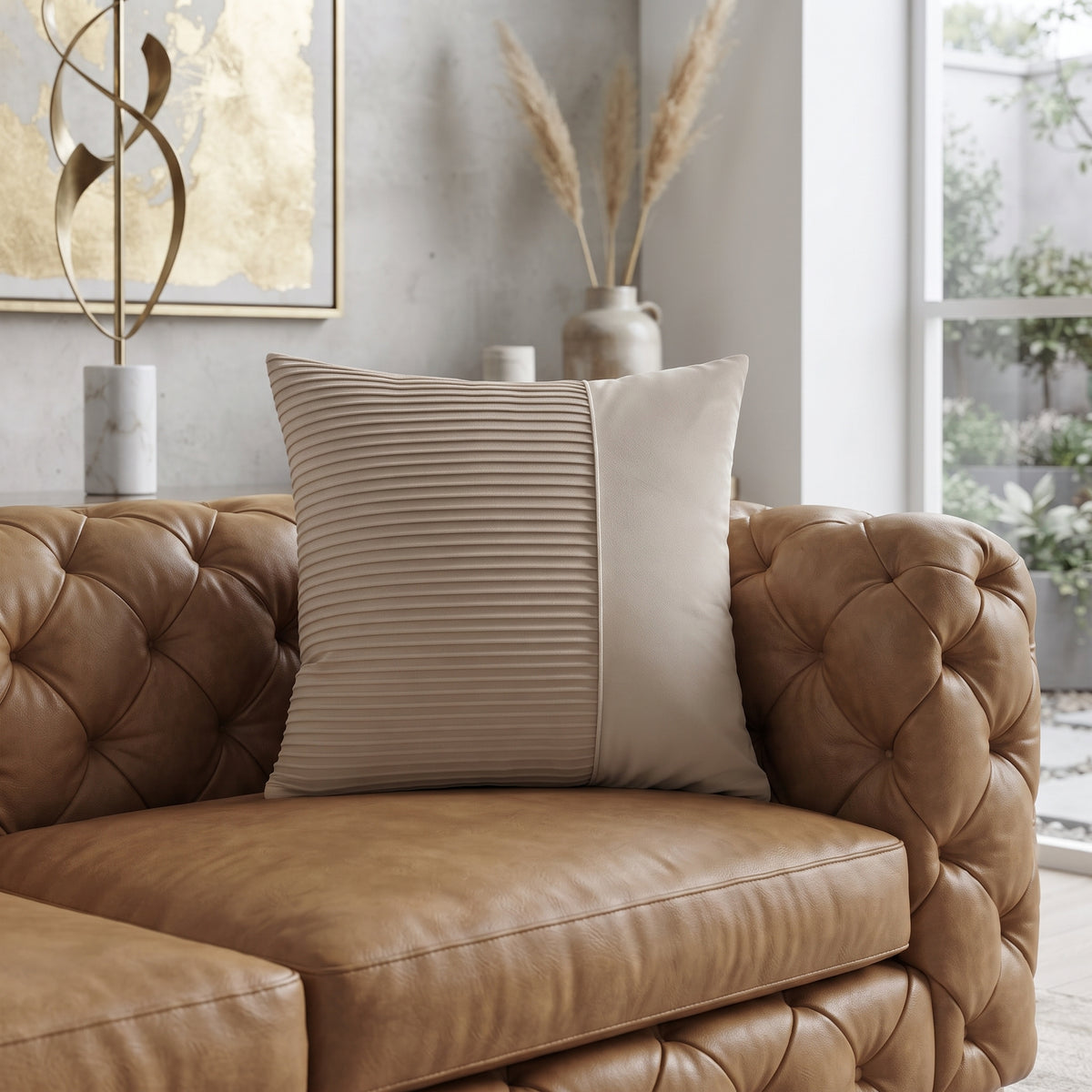 Velvet Cushion Pair – 16 x 16 Inches