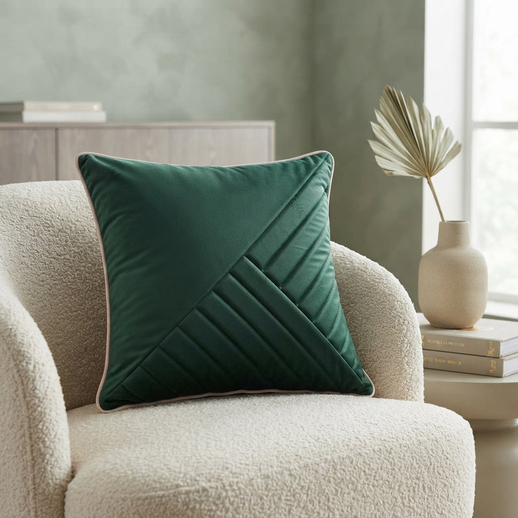 Velvet Cushion Pair – 16 x 16 Inches