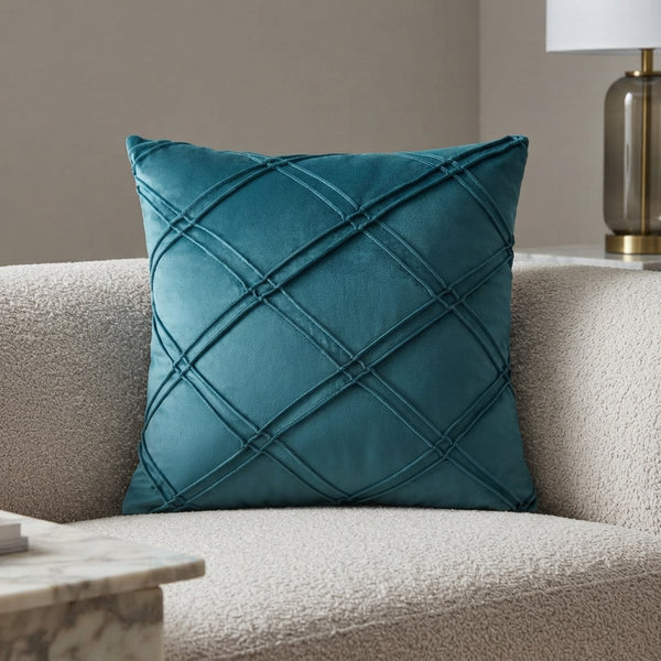 Velvet Cushion Pair – 16 x 16 Inches