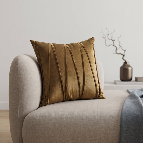 Velvet Cushion Pair – 16 x 16 Inches