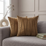 Velvet Cushion Pair – 16 x 16 Inches