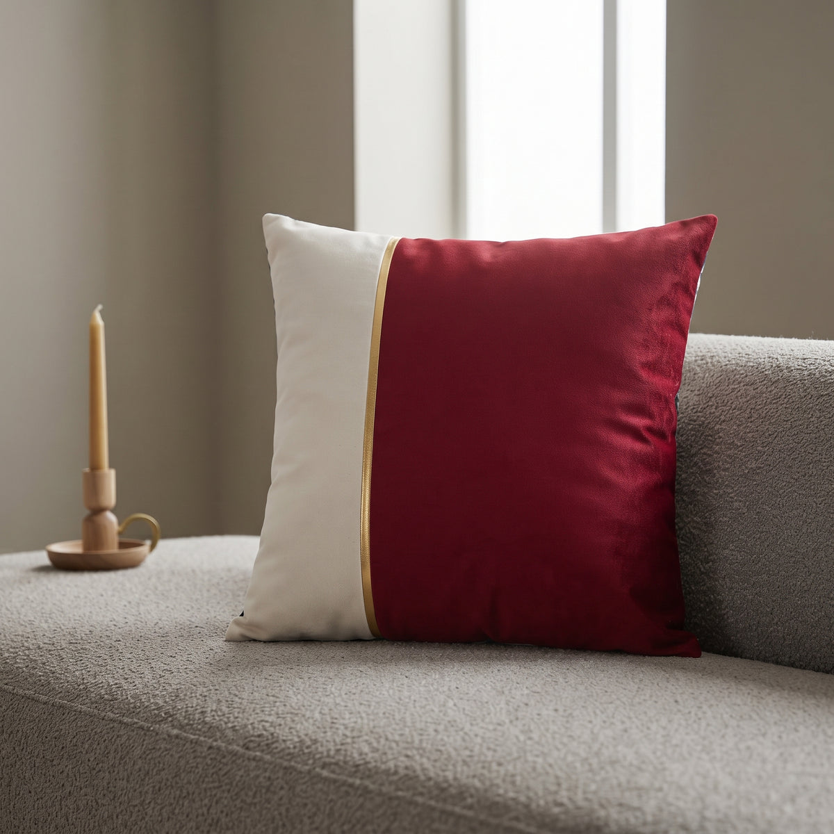Velvet Cushion Pair – 16 x 16 Inches