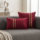 Velvet Cushion Pair – 16 x 16 Inches