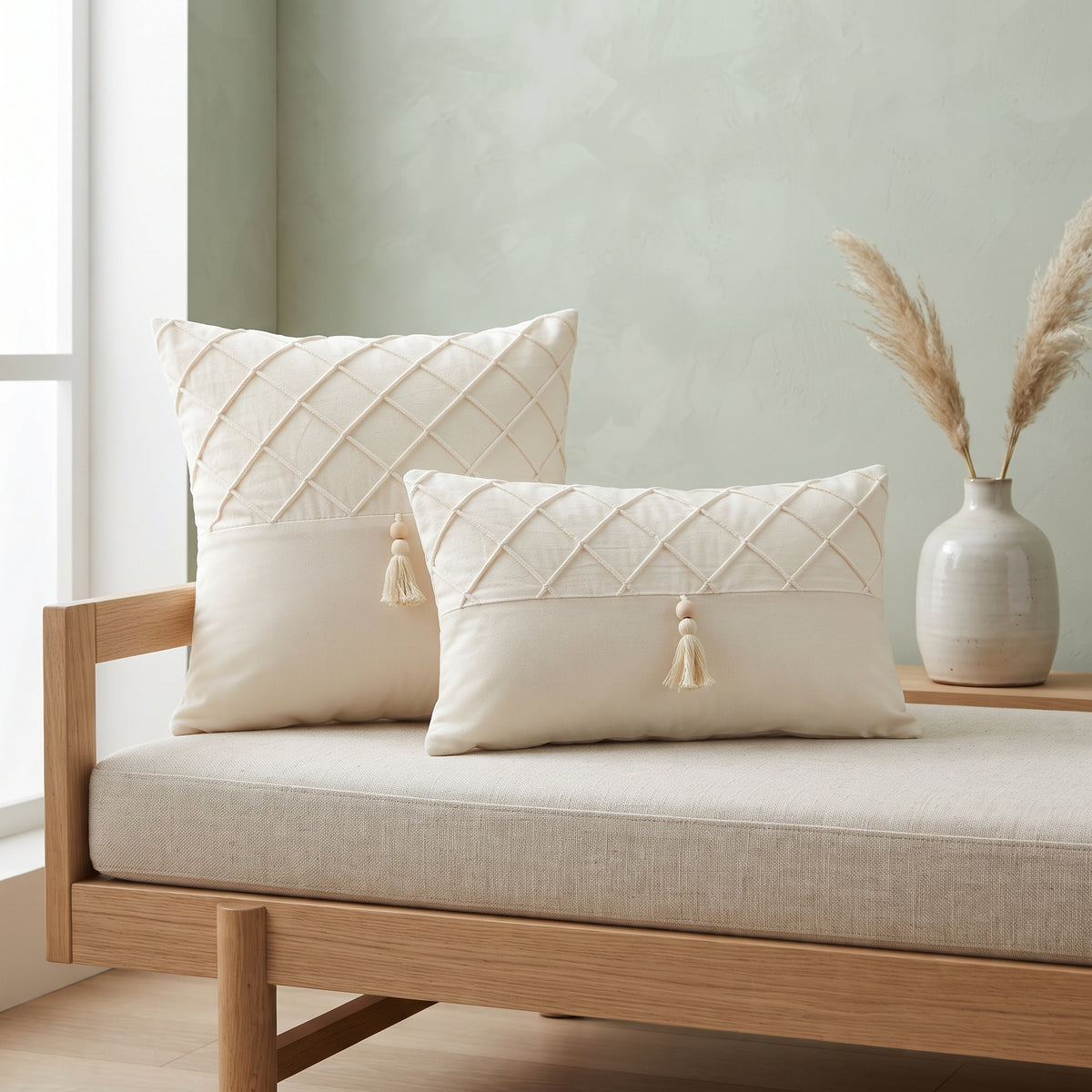 Velvet Cushion Pair – 16 x 16 Inches