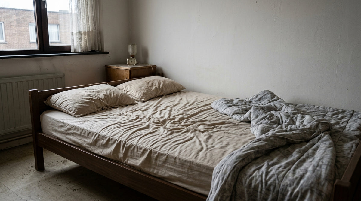 BEFORE: Hard / Firm Mattress