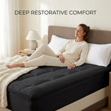 Fitted Mattress Topper - Black (11)