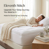 Fitted Mattress Topper - White (7)