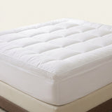 Fitted Mattress Topper - White (10)
